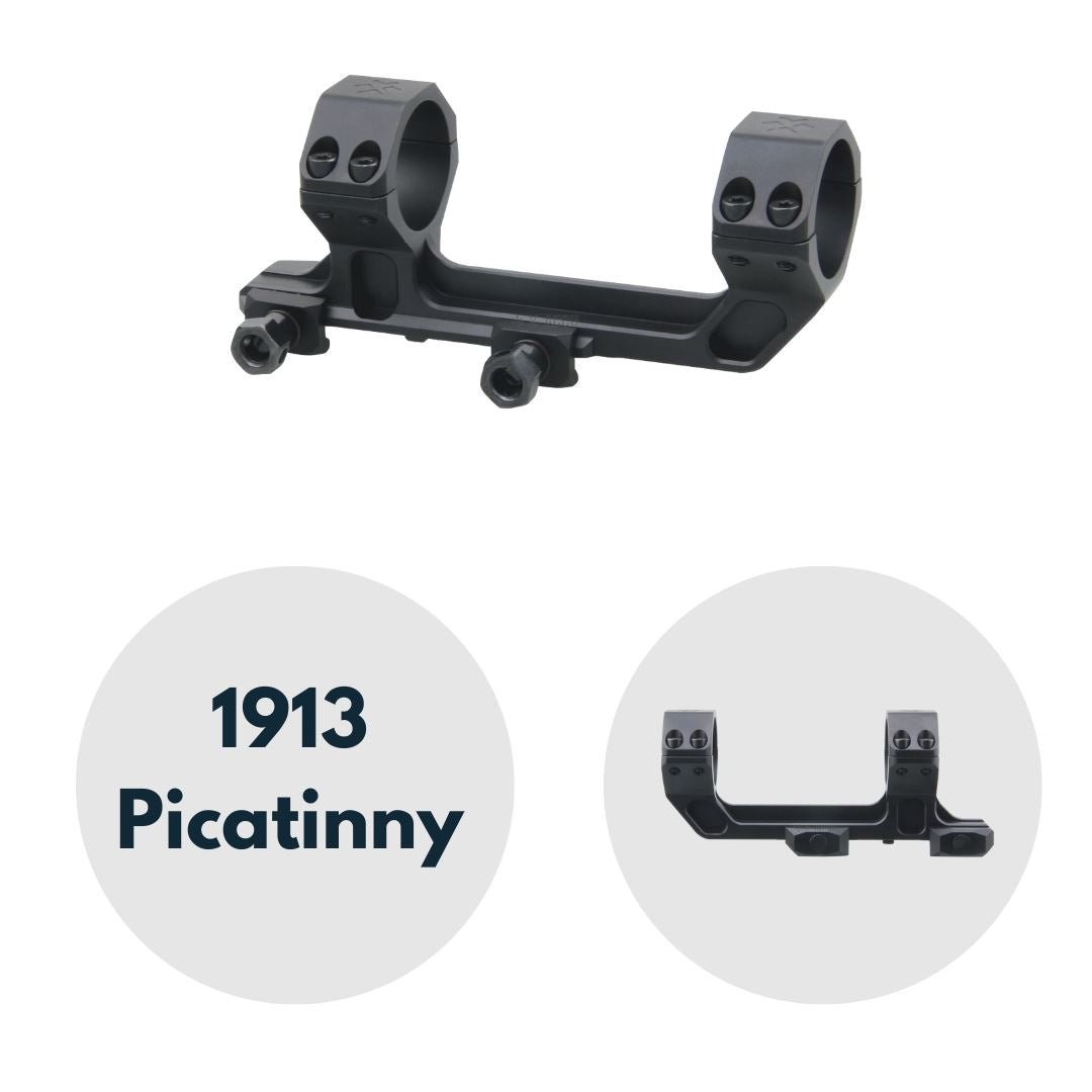 Vector Optics XASR-3032 X-Accu Blockmontage für 30mm Tubus, 21mm ext. Picatinny for AR, 20MOA Vorneigung, h=38mm