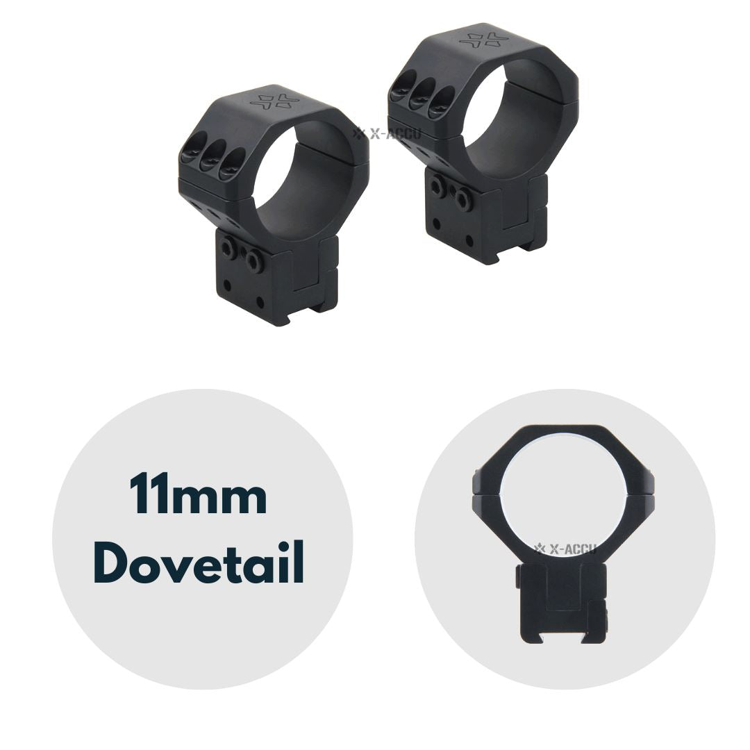 Vector Optics höhenverstellbare Montage für 25,4mm, 30mm & 34mm Tubus und 11mm / 21mm Schiene