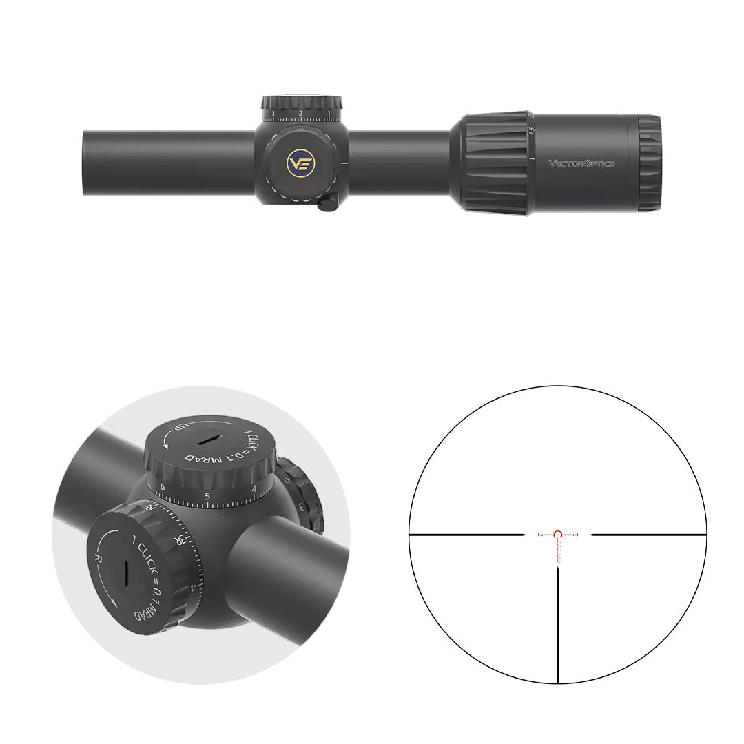 Vector Optics SCFF-63 Tauron 1-6x24FFP GenII