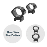 Vector Optics SCTM-52 X-Accu Montage für 34mm Tubus, 21mm Picatinny, h=28mm