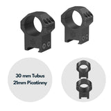 Vector Optics XASR-3052 X-Accu Montage für 30mm Tubus, 21mm Picatinny, h= 32mm