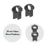 Vector Optics XASR-3053 X-Accu Montage für 30mm Tubus, 21mm Picatinny, h= 38mm