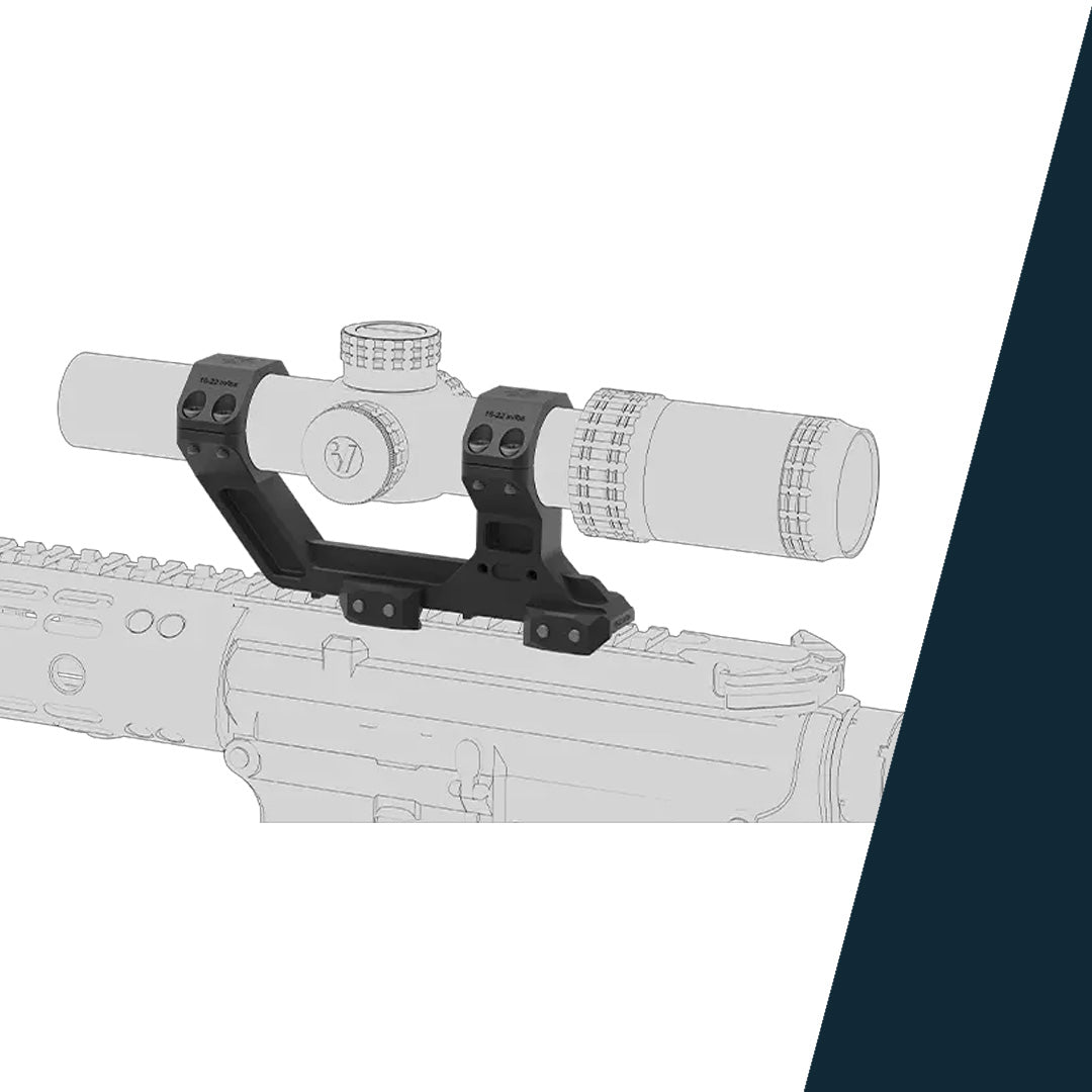 Vector Optics XASR-3038 X-Accu Blockmontage für 30mm Tubus, 21mm Picatinny for AR, h=50mm