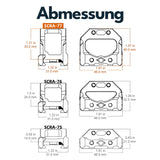 Vector Optics VAS Red Dot Sight Picatinny Mounting Base in versch. Höhen