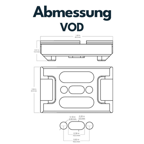 Vector Optics SCRA-GIN1 VAS GIN Footprint Adapter