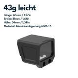 Vector Optics SCFRC-01 Allwetter-Schutzkappe für Frenzy SCRD-SM44 und SCRD-65