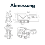 Vector Optics XASR-RM01 einteilige Montageplattform für Maverick Visier + Maverick Magnifier