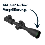 Vector Optics SCOM-44 Hugo 3-12x40i Fiber SFP