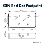 Vector Optics SCFRM-24 GIN Footprint Riser Montage