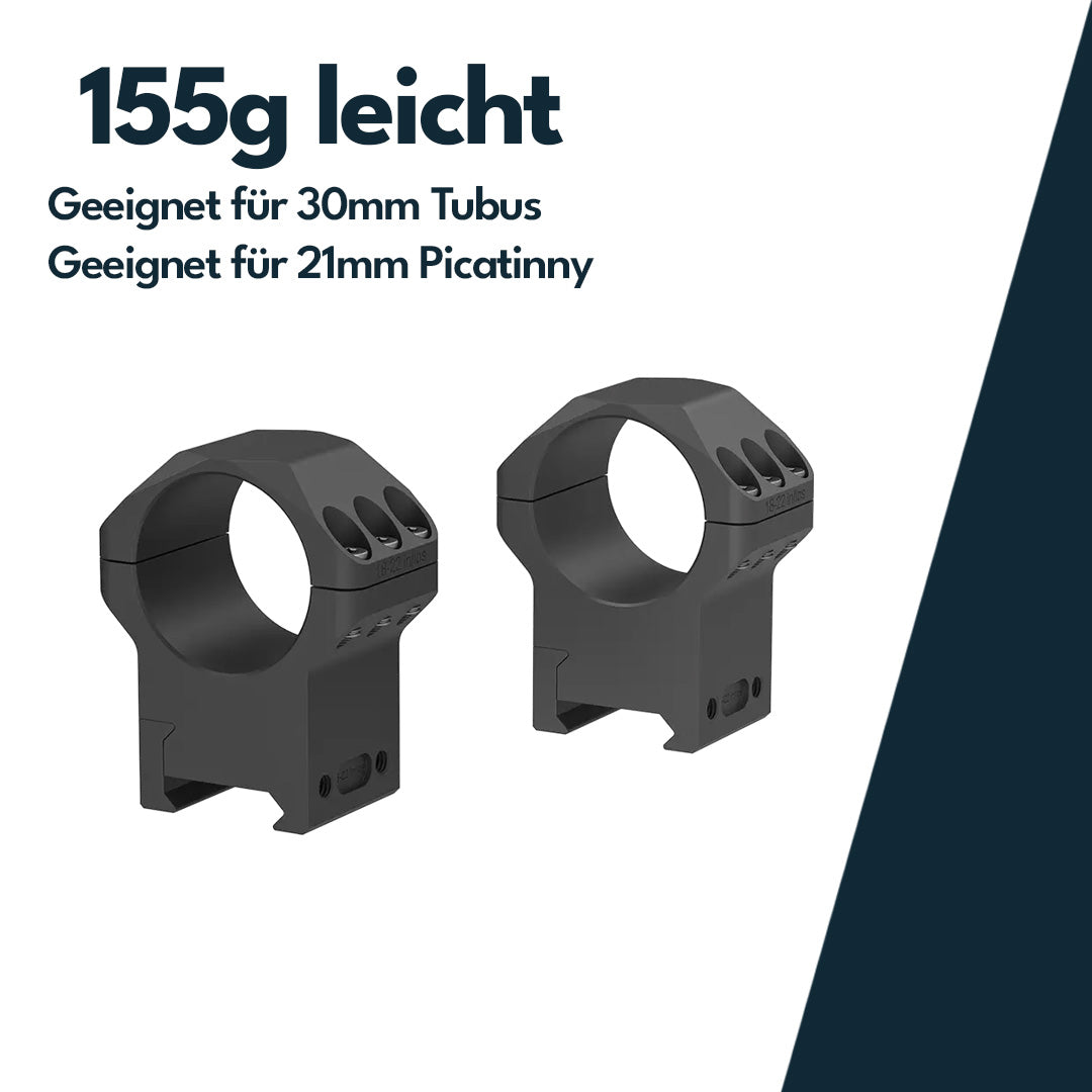 Vector Optics XASR-3052 X-Accu Montage für 30mm Tubus, 21mm Picatinny, h= 32mm