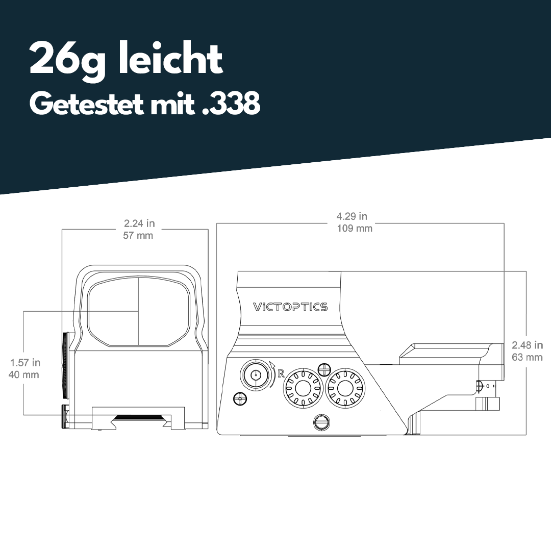 Victoptics RDSL35 Omega SRD 1x27x39