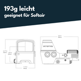 Victoptics RDSL36 Omega SRD 1x23x33 Four-Reticle