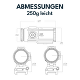 Vector Optics SCMF-34 Paragon 5x30 Magnifier Micro