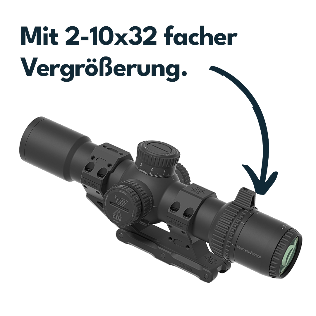 Vector Optics SCFF-83 Veyron GenII 2-10x32 HD CTR