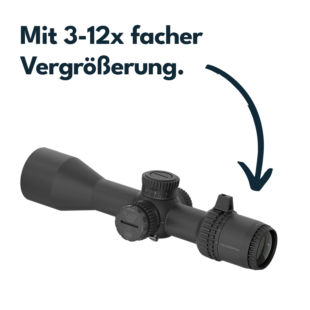 Vector Optics SCFF-89 Veyron GenII 3-12x44 HD DCR FFP
