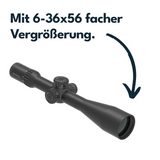 Vector Optics SCFF-93 Continental x6 6-36X56 FFP