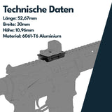 Vector Optics SCFRM-30 Universal Montage für 11mm Dovetail