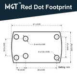 Vector Optics VOGP-01 Paragon 4x24 Mini Prism Scope & Frenzy 1x17x24 Green Dot Kit