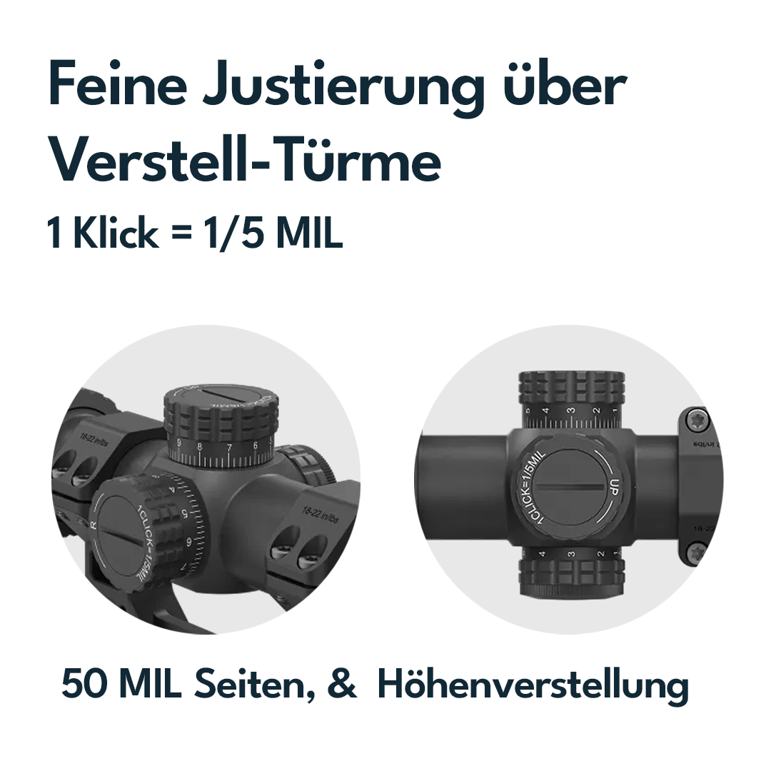 Victoptics OPSL122 S6 1-6x24 mit Blockmontage