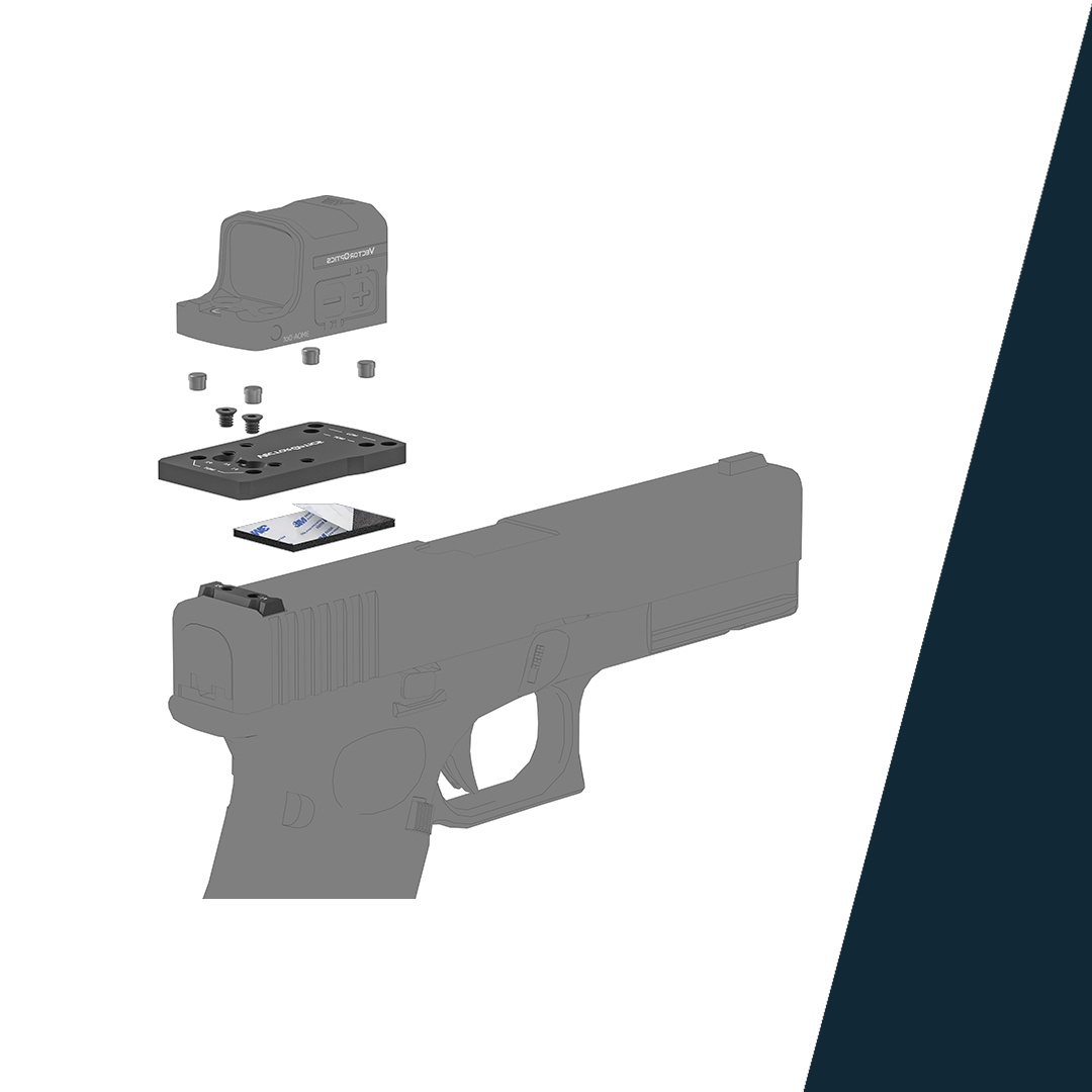 Vector Optics SCFRM-GK10 2in1 Glock Montage für Reflexvisiere mit MOJ & MGT Footprint