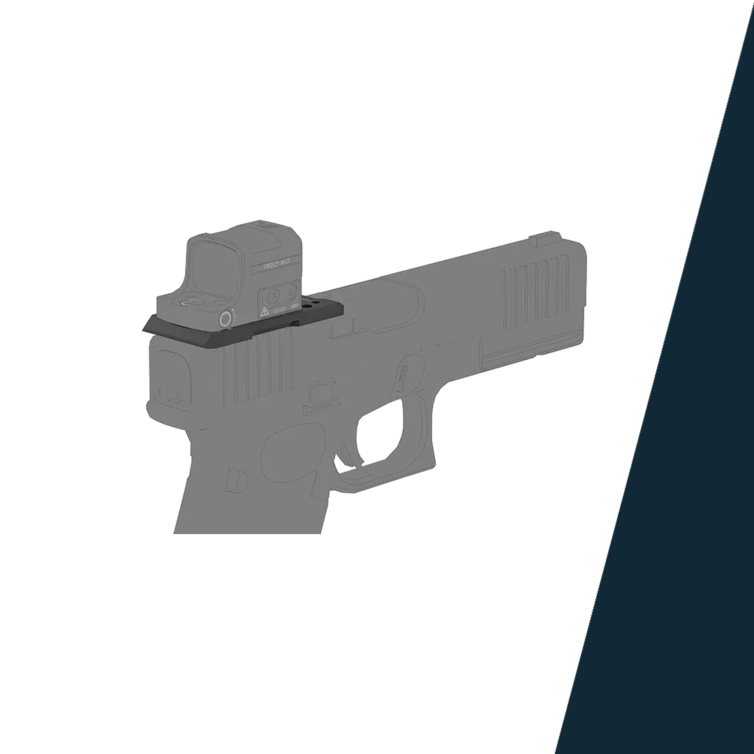 Vector Optics SCFRM-GK11 4in1 Glock Montage für Reflexvisiere mit MOJ, TEK, GIN & MGT Footprint