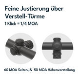 Vector Optics SCOL-66 Continental x6 5-30x56SFP Fiber