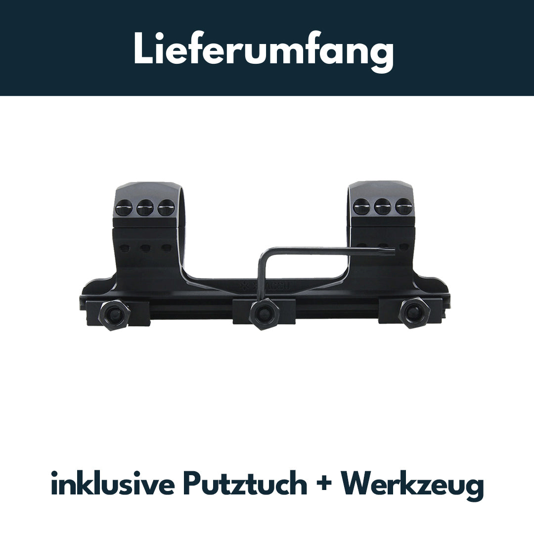 Vector Optics SCTM-60 X-Accu Blockmontage für 34mm Tubus, 21mm Picatinny, h=35mm