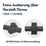 Vector Optics SCOM-36 Matiz 3-9x50 Fiber SFP