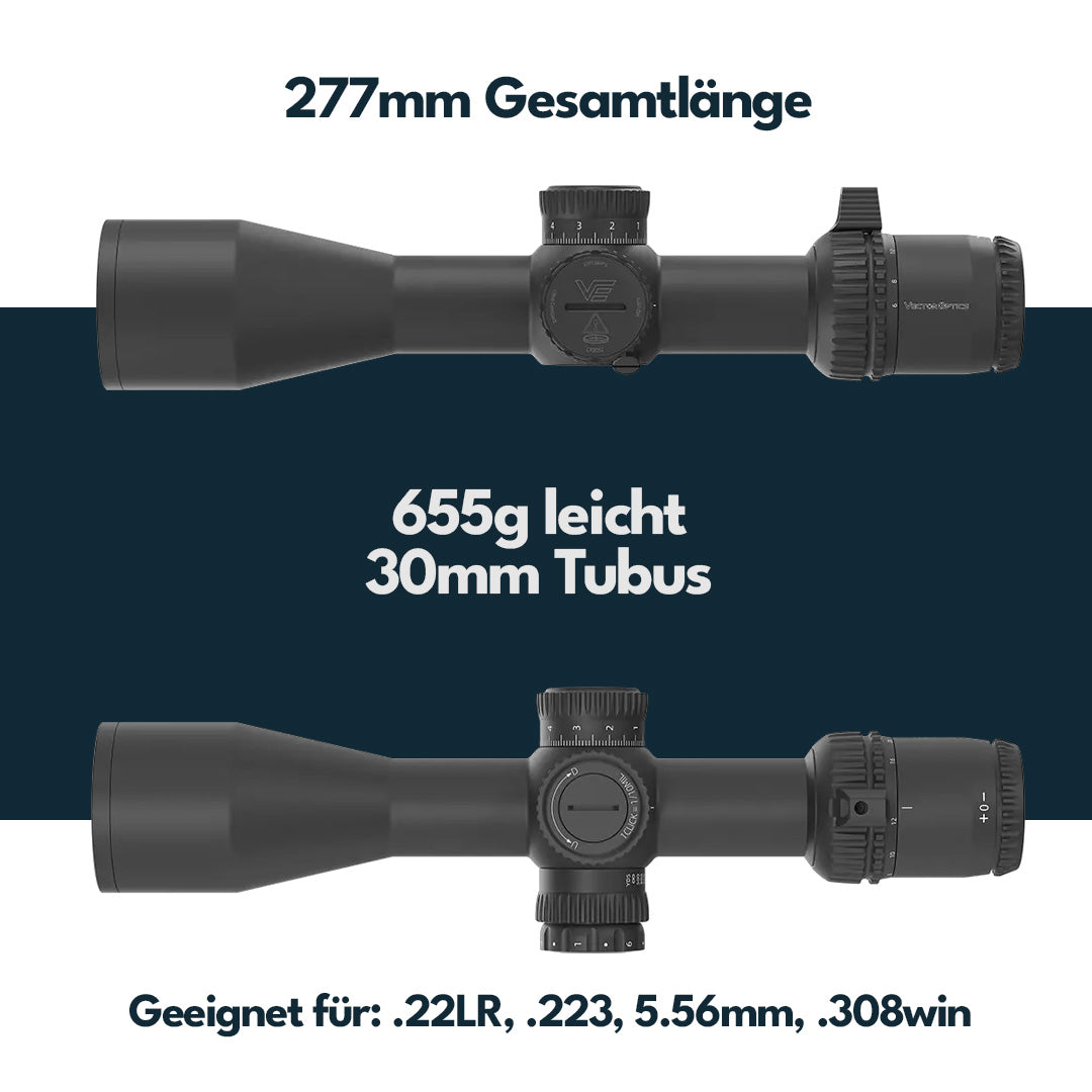 Vector Optics SCFF-74 Veyron GenII 6-24x44 HD CTR FFP