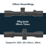 Vector Optics SCFF-79 Tauron 4-16x44 HD MIL FFP