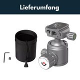 Vector Optics RSRH-01 38mm Kugelkopf für Stativ RSCF-T01