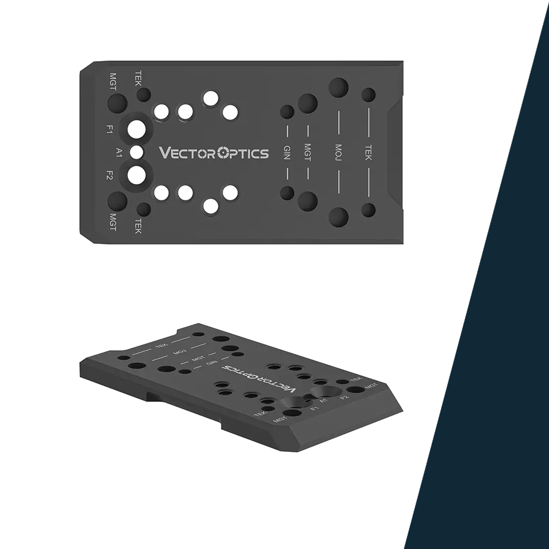 Vector Optics SCFRM-GK11 4in1 Glock Montage für Reflexvisiere mit MOJ, TEK, GIN & MGT Footprint