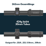 Vector Optics SCOC-54 Forester 1-5x24 FIBER