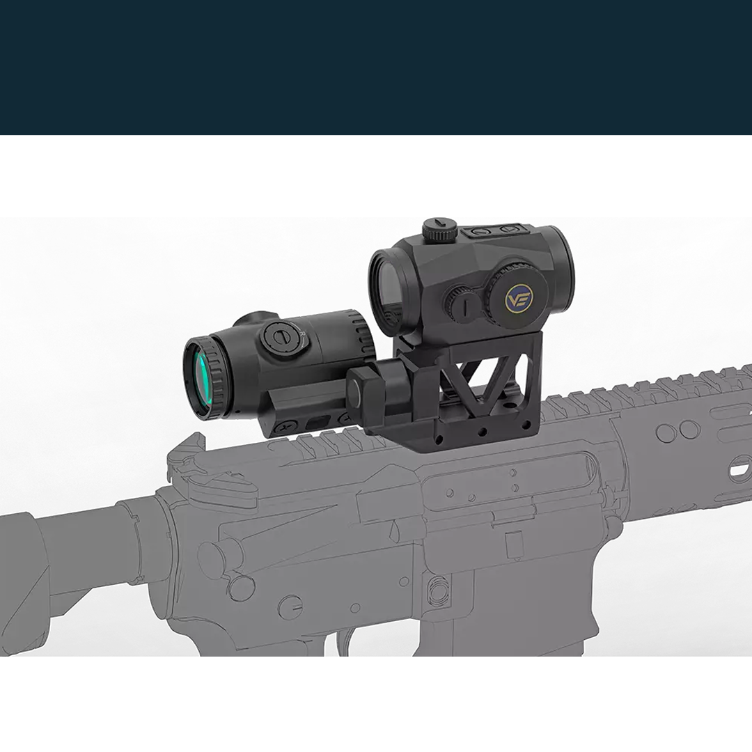 Vector Optics SCRMMK-02 Scrapper 1x29 MRT with Paragon 3x Magnifier Kit