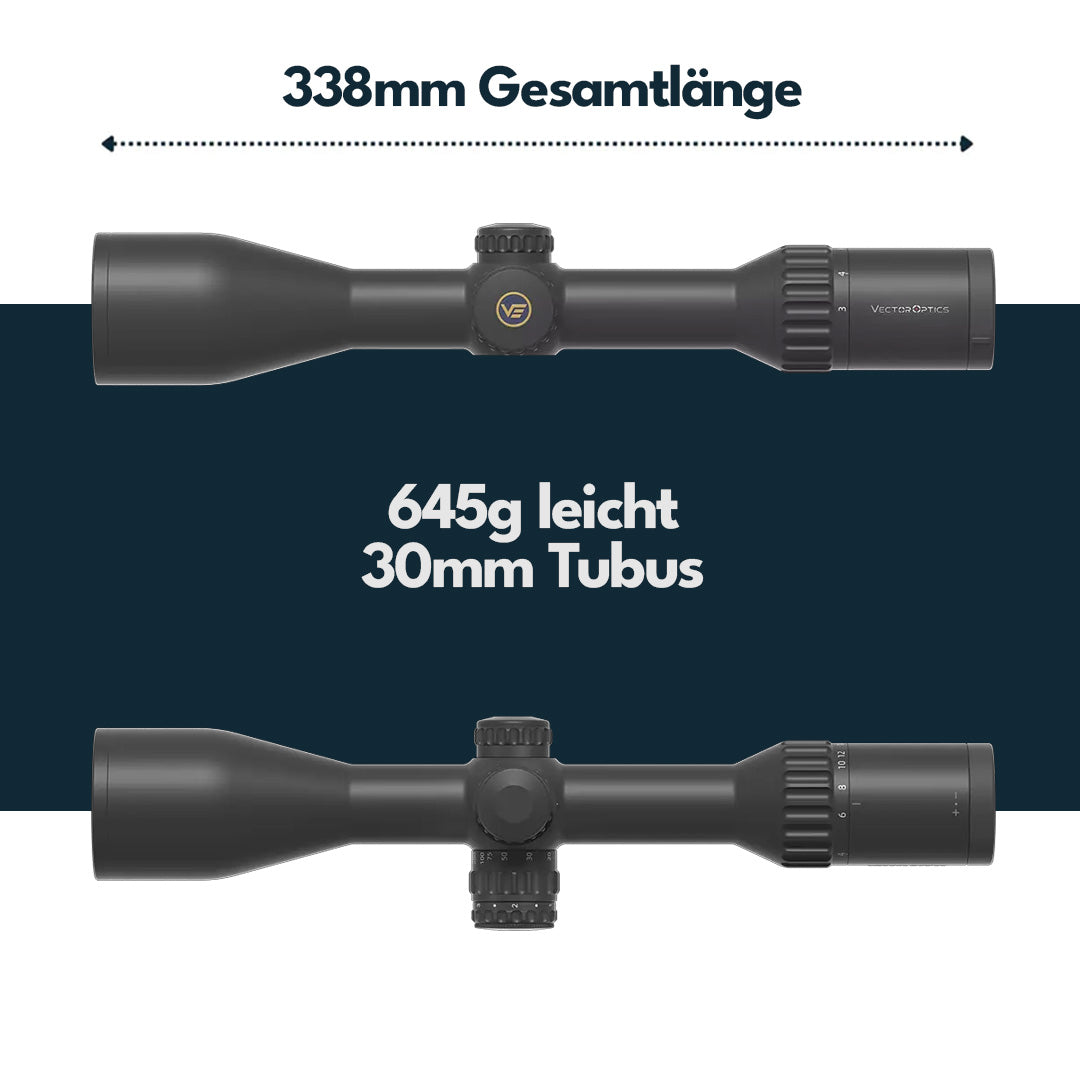 Vector Optics SCOL-65 Continental x6 3-18x50 Fiber