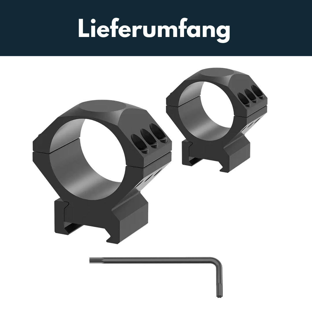 Vector Optics SCTM-52 X-Accu Montage für 34mm Tubus, 21mm Picatinny, h=28mm