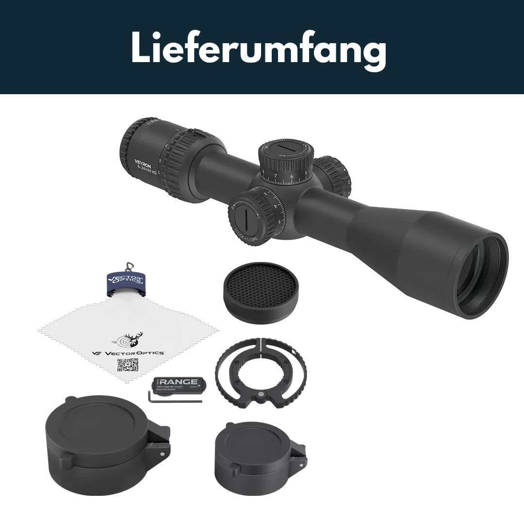 Vector Optics SCFF-74 Veyron GenII 6-24x44 HD CTR FFP