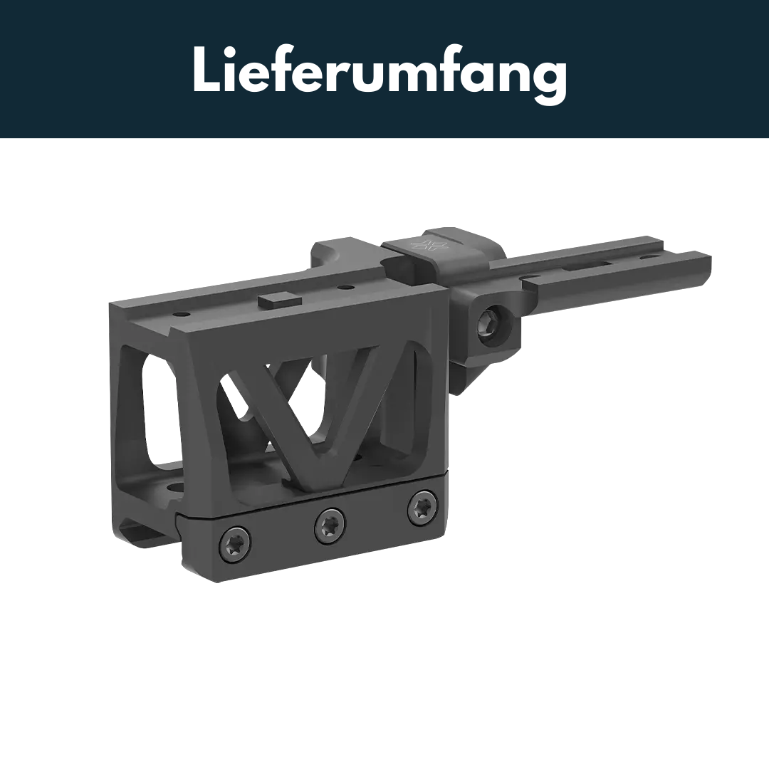 Vector Optics XASR-RM02 einteilige Montageplattform für Scrapper Visier + Paragon Magnifier