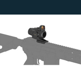 Vector Optics VOGP-01 Paragon 4x24 Mini Prism Scope & Frenzy 1x17x24 Green Dot Kit
