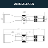 Vector Optics SCOM-49 Grizzly 3-12x56i Fiber SFP