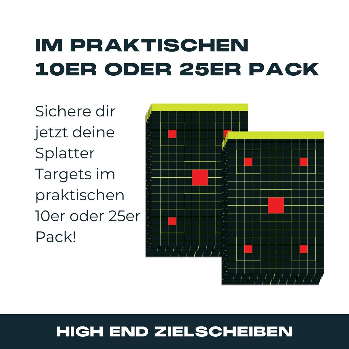 Splatter-Target 45x30cm - G2